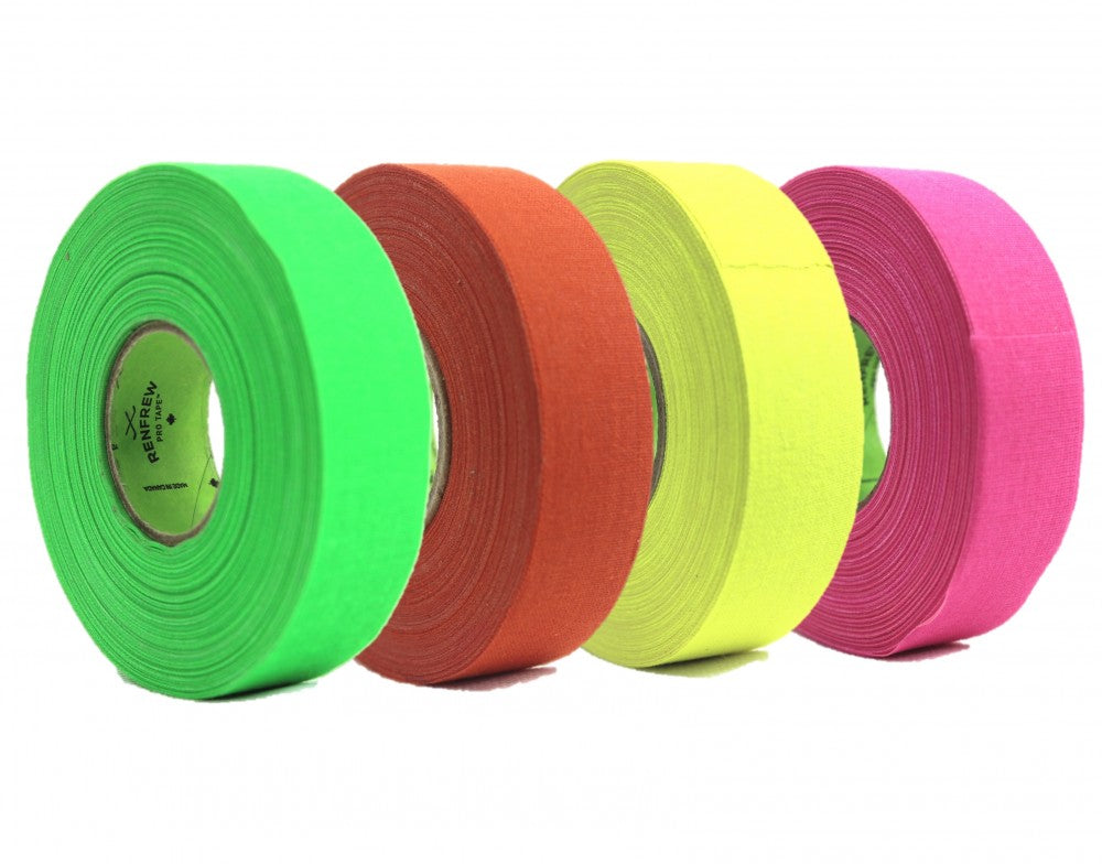 Renfrew Schlägertape Pro Balde Cloth Hockey HOT NEON 24mm/25m